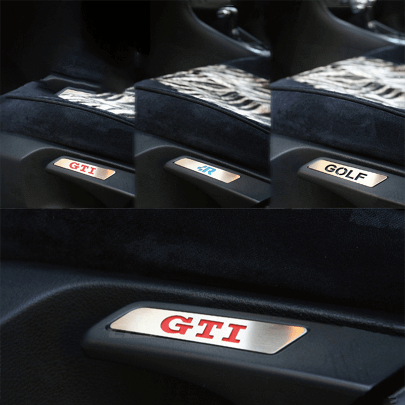 (2pcs per set) Pinalloy Silver Lift Wrench Seat Insert Trim For Volkswagen VW GOLF 5 6 MK5 MK6 GTI - Pinalloy Online Auto Accessories Lightweight Car Kit 