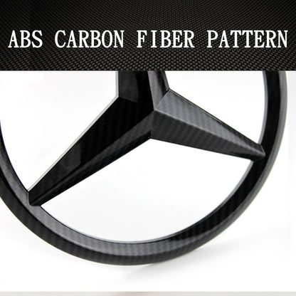 ABS Front Hood Logo Overlay Protector for A B C E CLA GLA GLC GLE GLS Class