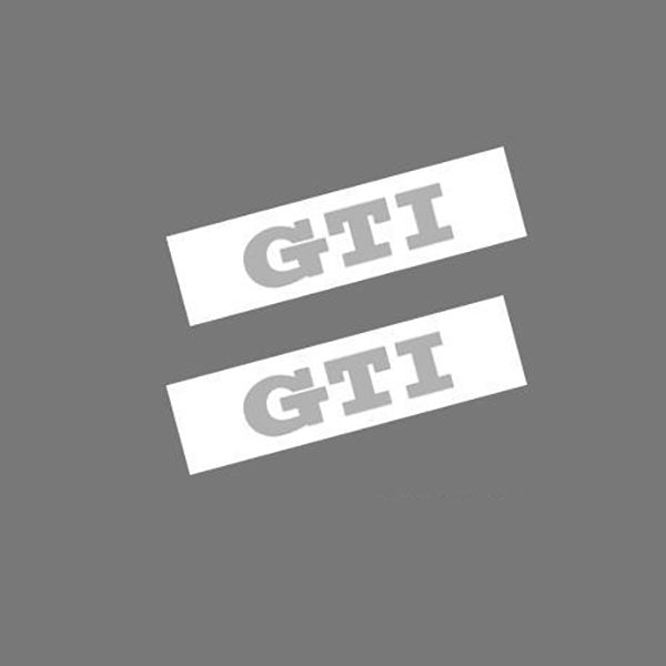 Pinalloy Side Mirror Sticker "GTI" wording