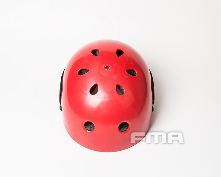 Pinalloy Go Green x FMA Red Helmet Head Protector for Skateboarding Longboarding Inline Bike X Game - Pinalloy Online Auto Accessories Lightweight Car Kit 