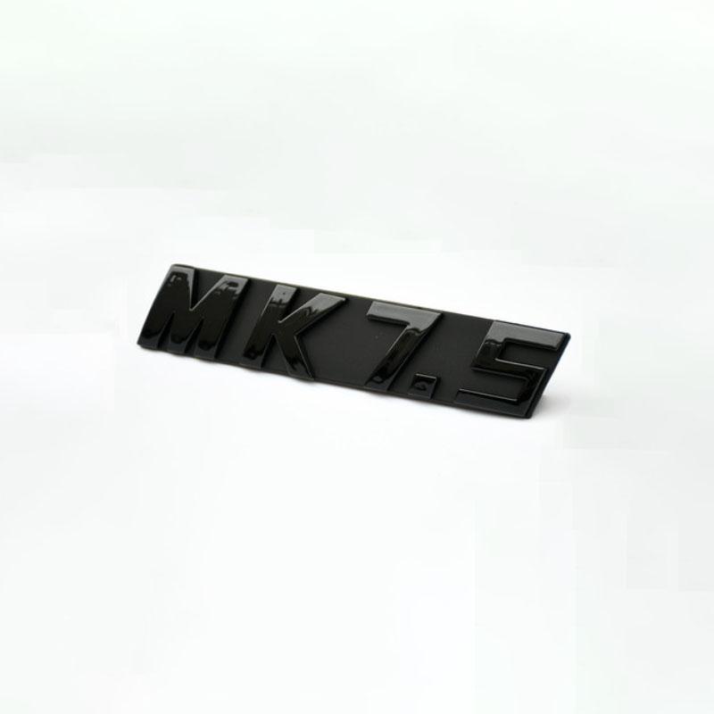 Glossy Black Emblem Grille MK 6 7 7.5 Wording Badge For VW Models
