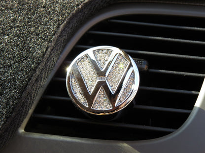 Pinalloy Car Air Freshener Fragrance Perfume with VW Volkwagen Emblem Logo - Pinalloy Online Auto Accessories Lightweight Car Kit 