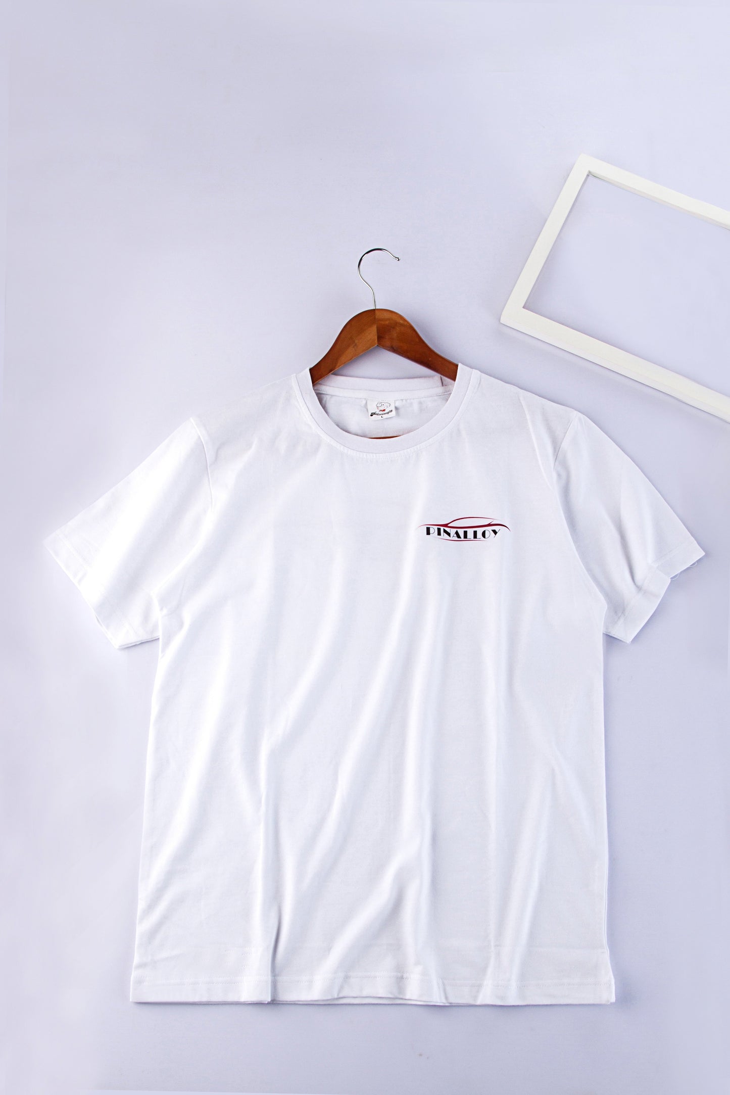 Pinalloy Classic Short Sleeve White Summer Round Neck Tee Cotton Printed T-Shirt - Pinalloy Online Auto Accessories Lightweight Car Kit 