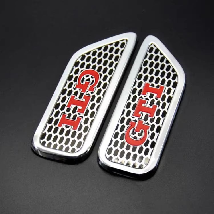 Pinalloy ABS Stickers Side Fender Mark with GTI Wording