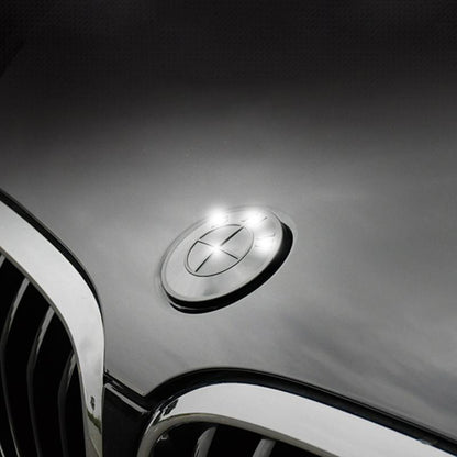 ABS All Black Emblem Badge Sticker for Bimmer X1 X3 X5 2018-2021