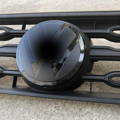 Overlay Protector ABS Made Front and Back Black Emblem Badge Stickers For 2018 - 2020 Tharu R Line