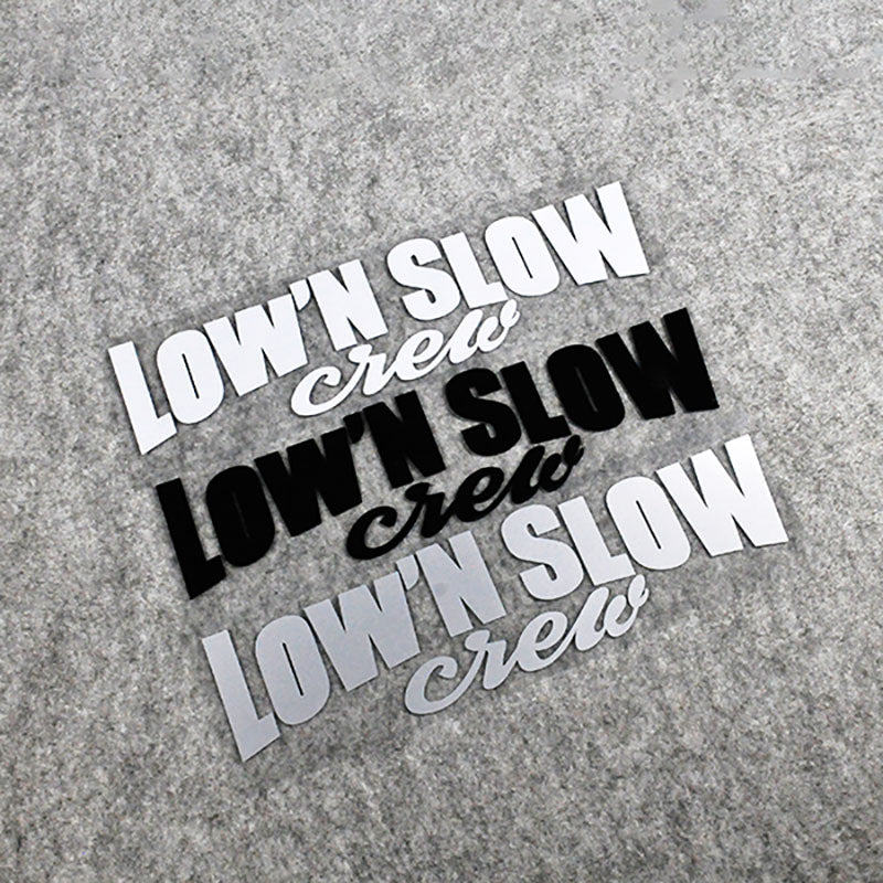 Pinalloy Gag Sticker "LOW'N SLOW"