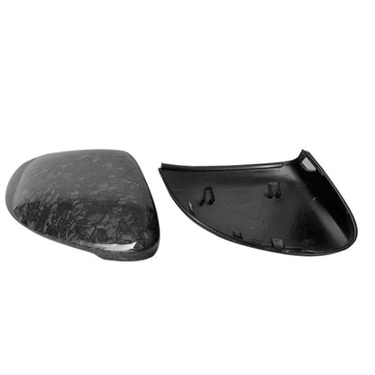 Pinalloy Regular Real Forged Carbon Fiber Made Side Door Mirror Cover Cap For Golf Mk8 2020+