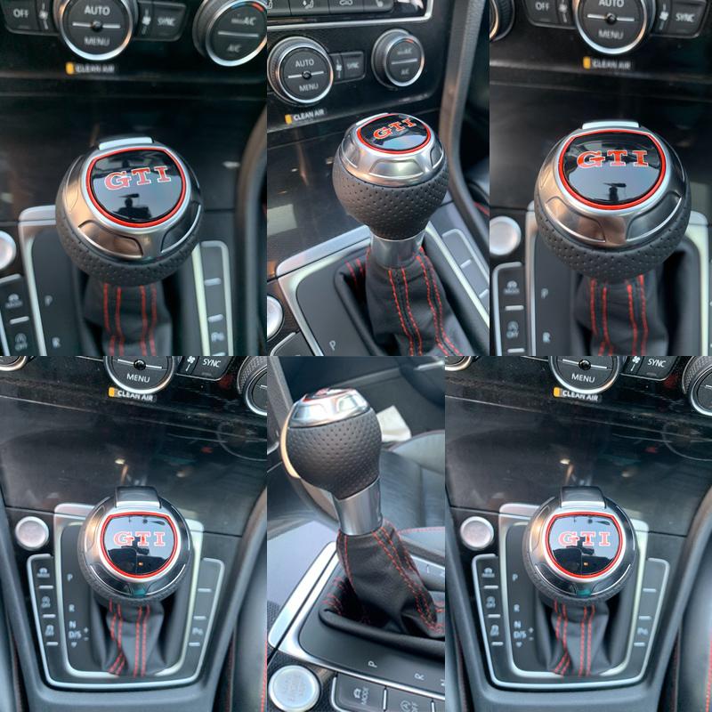 Gear Shift Knob GTI Wording For VW MK7 GTI - Pinalloy Online Auto Accessories Lightweight Car Kit 