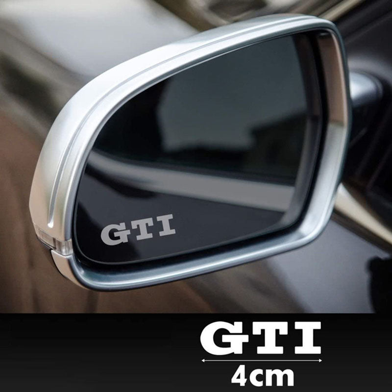 Pinalloy Side Mirror Sticker "GTI" wording