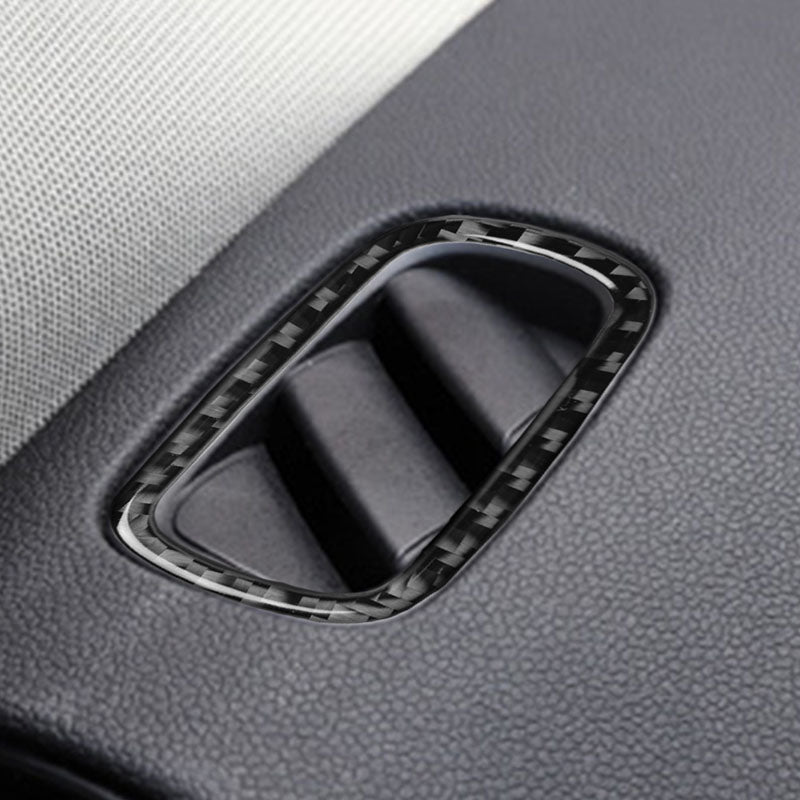 Carbon Fiber Air Outlet frame stickers for BMW Mini Cooper F60
