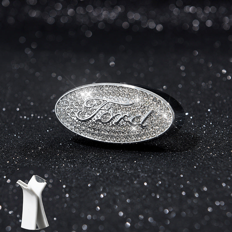 Pinalloy Car Air Freshener Fragrance Perfume with Ford Emblem Logo