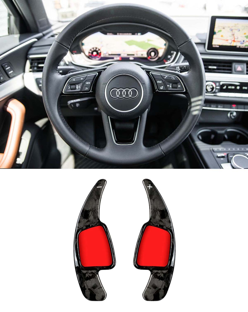 Audi S3 Forged Carbon Wheel Paddle Shifters