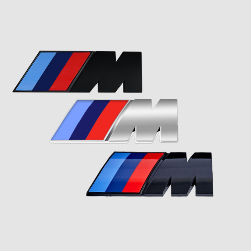 ABS M badge Side Rear emblem for Bimmer