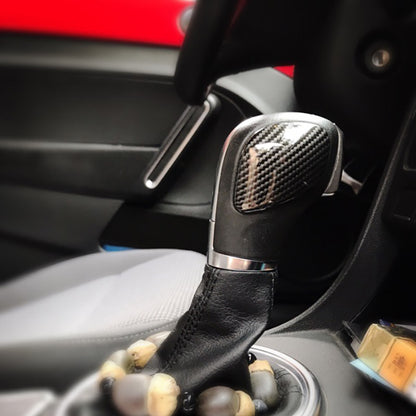 (Set of 2) Pinalloy ABS Carbon Fiber DSG Shift Knobs Emblem Badge For VW Golf MK7