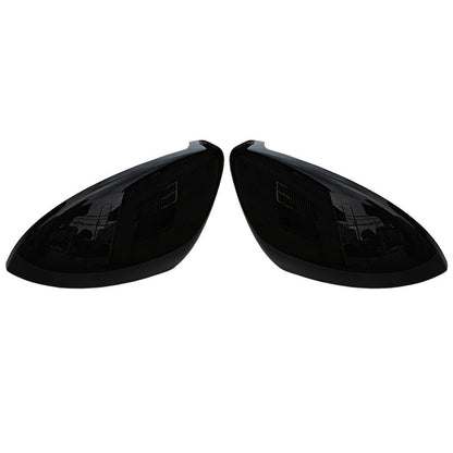(Set of 2) Pinalloy ABS Plastic Side Door Mirror Cover Trim For VW Golf Mk7 GTI 2014 - 2018