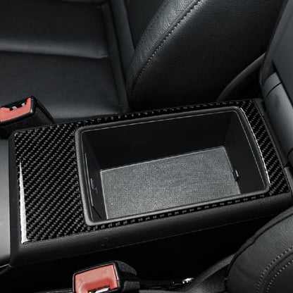 Carbon Fiber Armrest Box Panel Sticker For Audi A3 8V 2014 - 2019 - Pinalloy Online Auto Accessories Lightweight Car Kit 