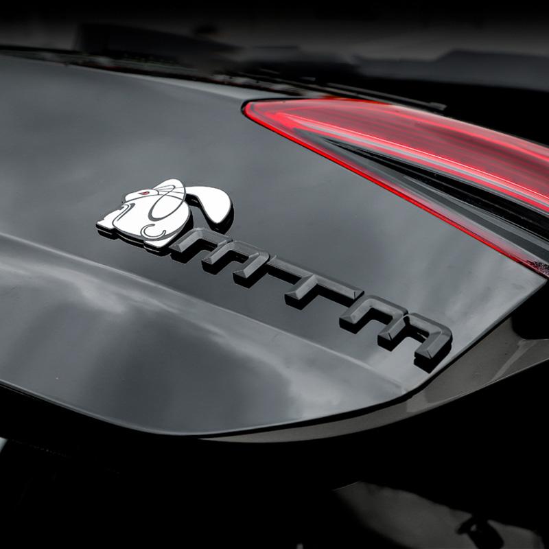 3D Thick ABS MTM and Rabbit Badge Emblem