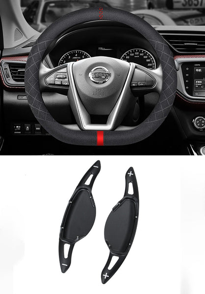 Pinalloy Black Paddle Shifter Extension for Nissan Altima 2019+