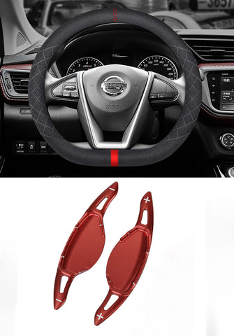 Pinalloy Red Paddle Shifter Extension for Nissan Altima 2019+