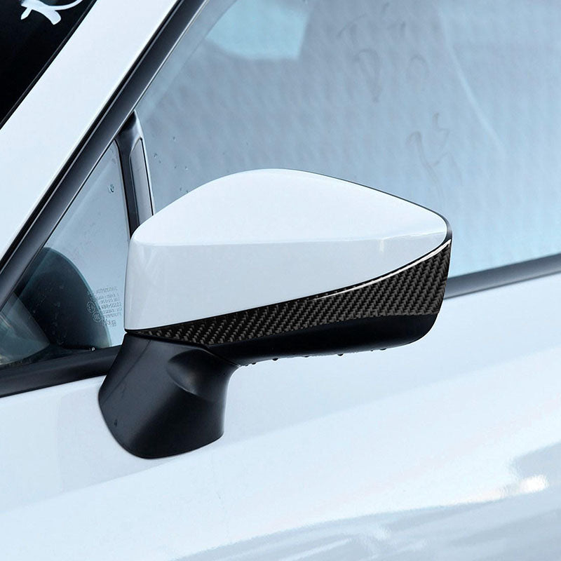 Pinalloy ABS Carbon Fiber Side Mirror Lips for Subaru BRZ Toyota 86 (2013-2020)