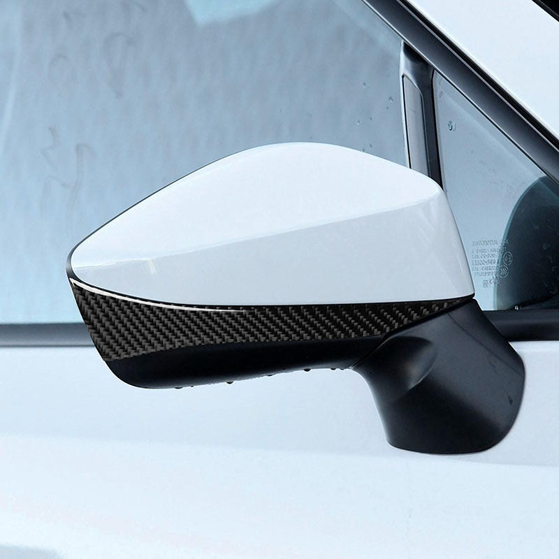 Pinalloy ABS Carbon Fiber Side Mirror Lips for Subaru BRZ Toyota 86 (2013-2020)