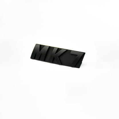 Matted Black Emblem Grille MK 6 7 7.5 Wording Badge For VW Models