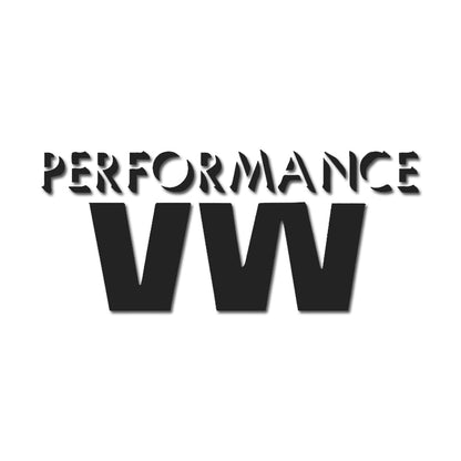 Car Sticker  TikTok Style "Performance VW"