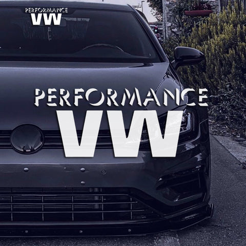 Car Sticker  TikTok Style "Performance VW"