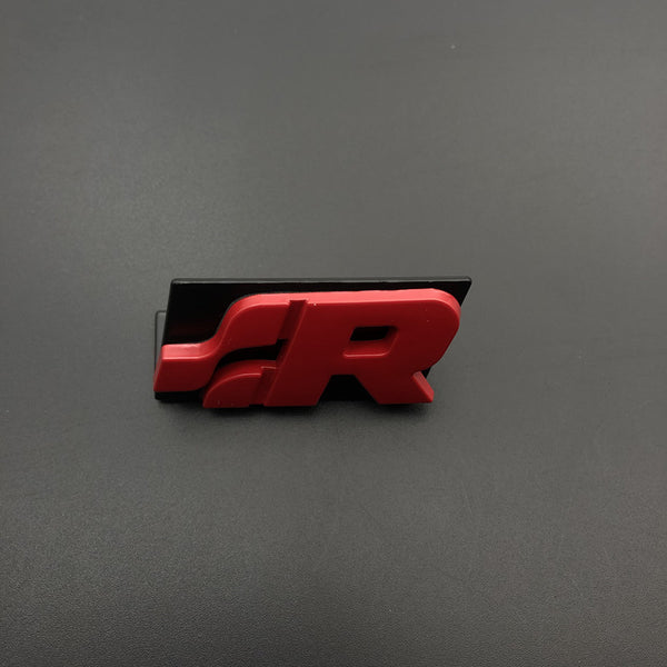 Pinalloy Red ABS Stickers Mark Emblem with R32 Wording