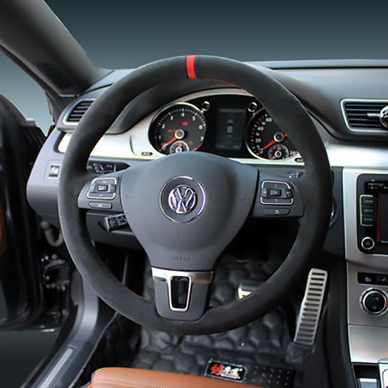 Pinalloy Synthetic Cashmere Steering Wheel Cover for Volkswagen VW MK6 - Pinalloy Online Auto Accessories Lightweight Car Kit 