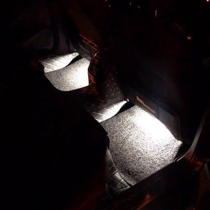 Pinalloy Ambient Lights Footwell Lights LED Rear Foot Lights for Volkswagen Golf 7 7.5Rline