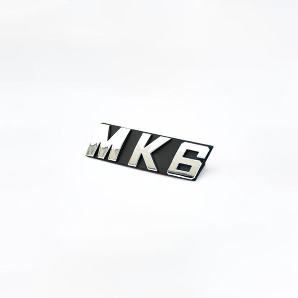 Silver Emblem Grille MK 6 7 7.5 Wording Badge For VW Models