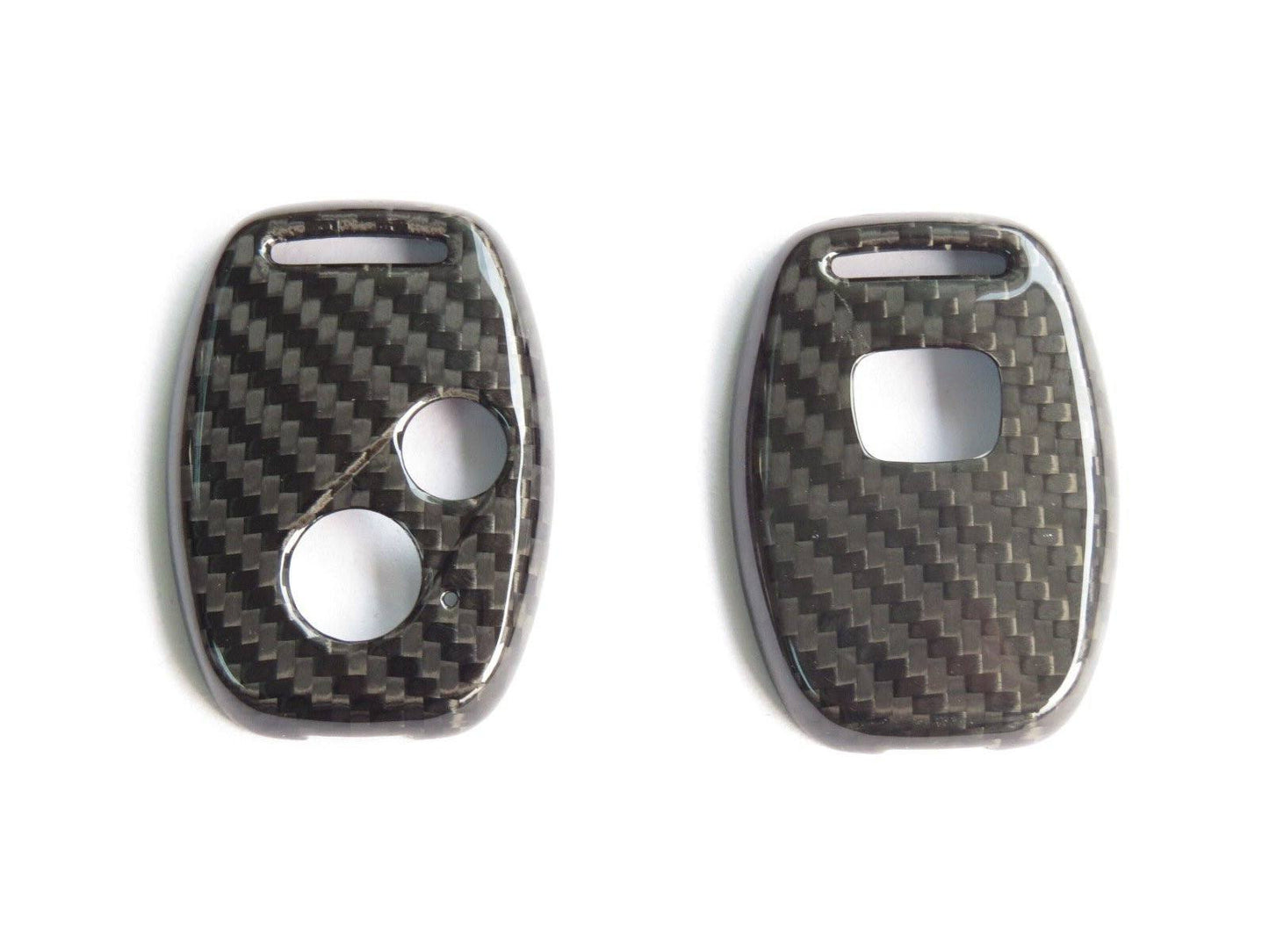 Deluxe Carbon Fiber Key Fob Cover Shell Case for HONDA TYPE R CIVIC JAZZ FIT - Pinalloy Online Auto Accessories Lightweight Car Kit 