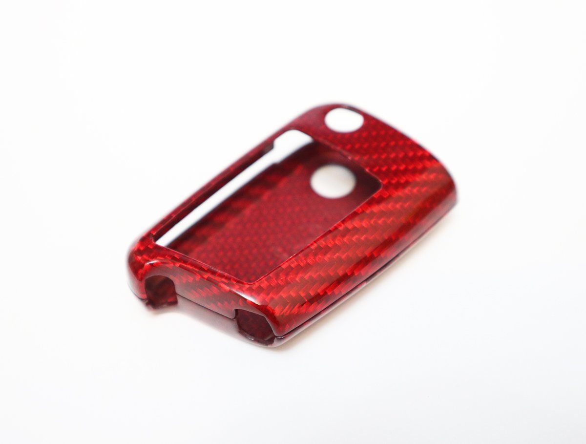 Pinalloy Deluxe Red Real Carbon Fiber Key Cover Case Shell Fob for Volkswagen VW Golf 7 MK7 - Pinalloy Online Auto Accessories Lightweight Car Kit 