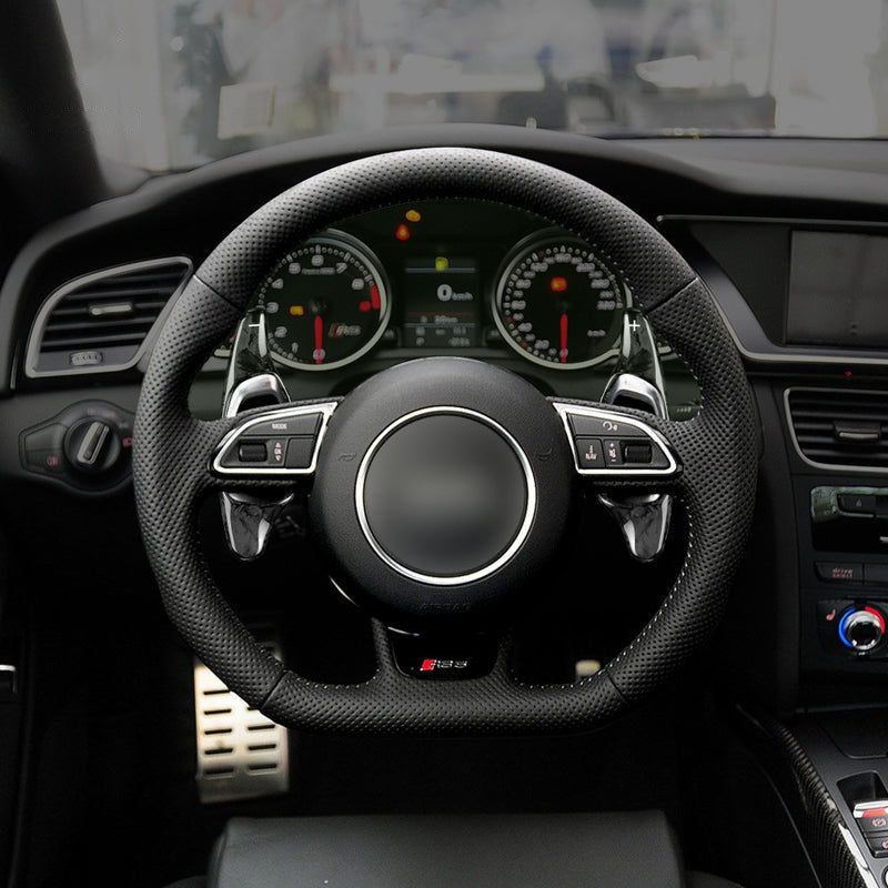 Audi Mods: Carbon Fiber Paddle Shifter Upgrade! 