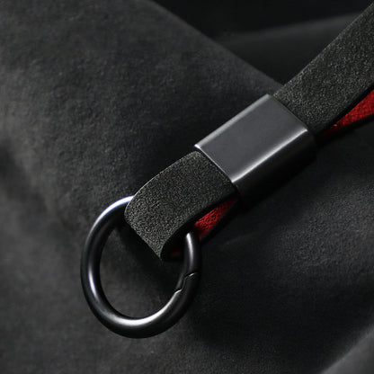 Synthetic Cashmere Long Key Chain